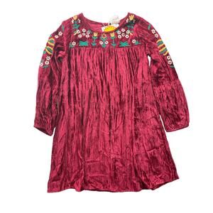 NWT Masala Kids Velvet Dress